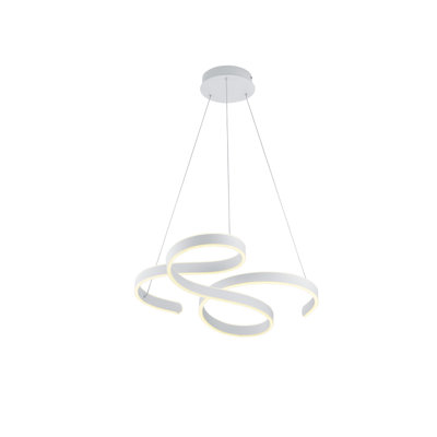 Somers 1 - Light Unique/Statement LED Chandelier