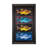 Largemouth Bass Print 4 in 1 a Hand Embelished Textured Framed Art Print