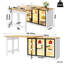 Metal Base Dining Table