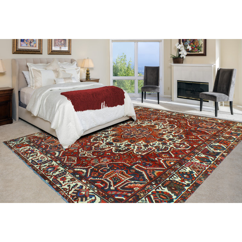 Fine Vintage Erkin Red Rug