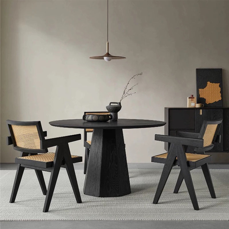 Table de salle à manger Canete, H 29,5 po x L 55 po x l 55 po