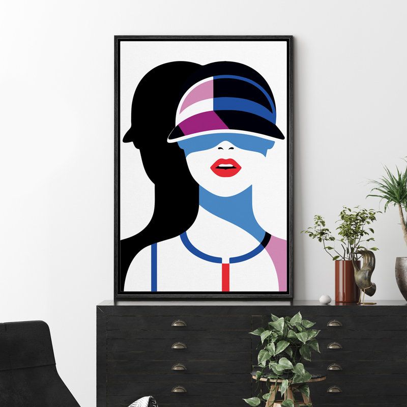 Fashion Girl, Black, 24" H x 16" W