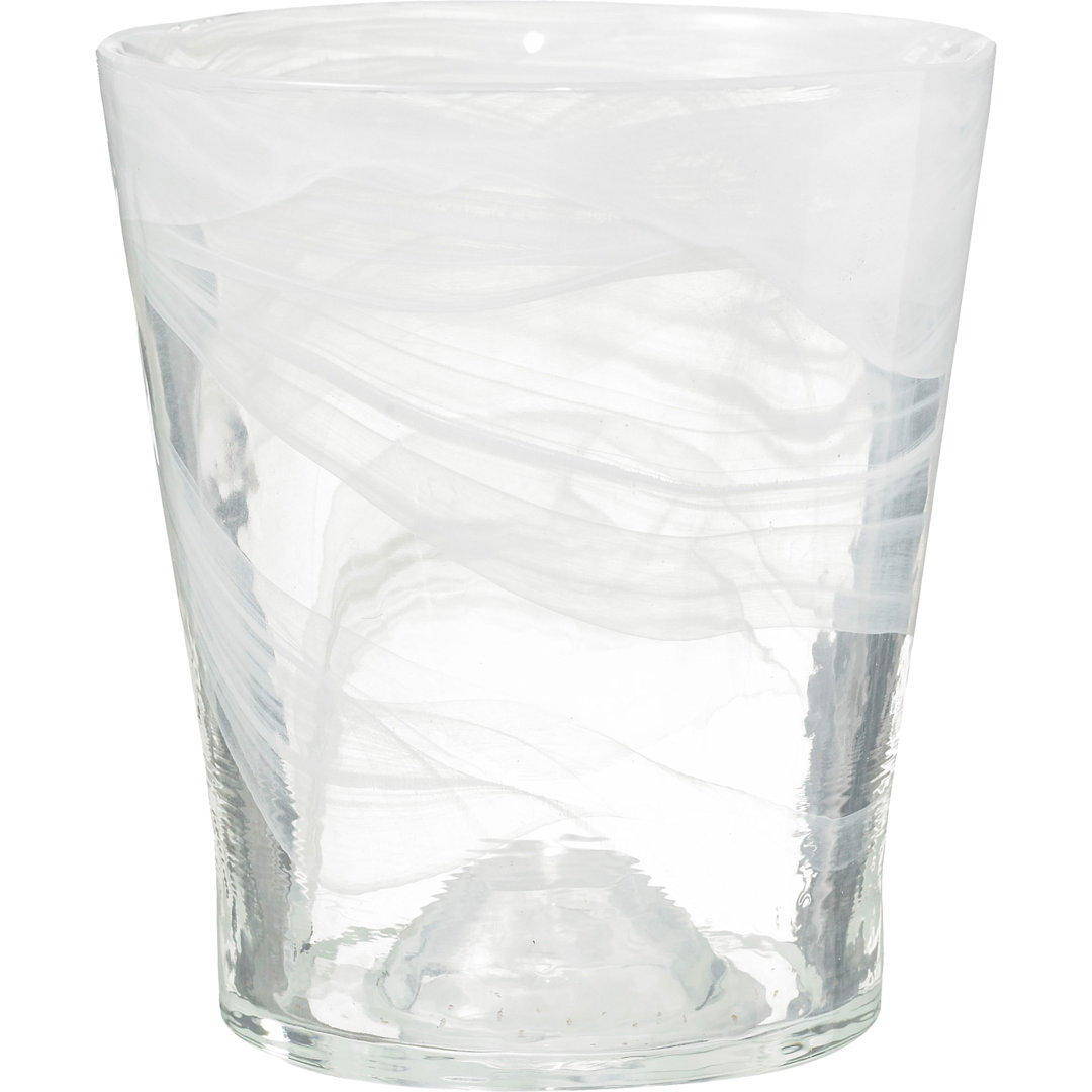 Glass Cachepot