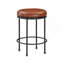 Tabouret à hauteur de comptoir caramel