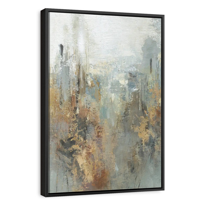 Forest Lights, 13" X 19", Floating Frame Black