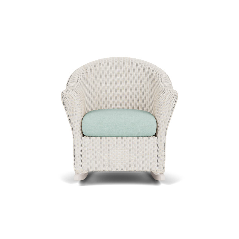 Reflections Outdoor Rocker Chair, Demo Mist, Antique White