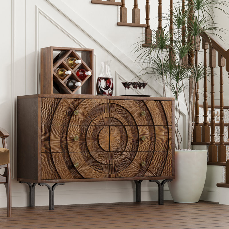 Commode 6 tiroirs Farland Rustic