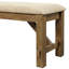 Banc rembourré en polyester Veliz-1073614045