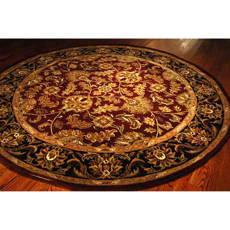 Cranmore Hand Tufted Wool Oriental Rug, Round 8'