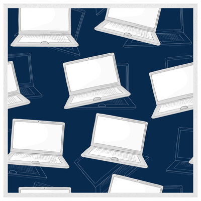 Laptops - Single Picture Frame Print