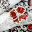 Crystal Flower Napkin Ring-486811196