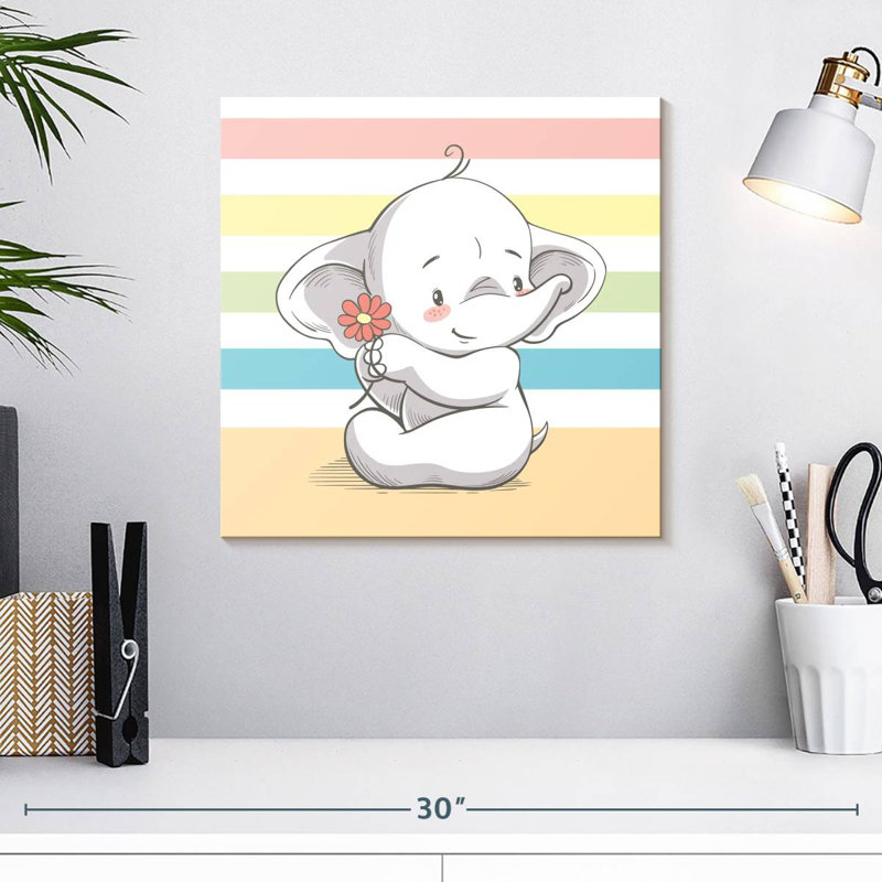Ashelle belle éléphant, H 16 po x l 16 po