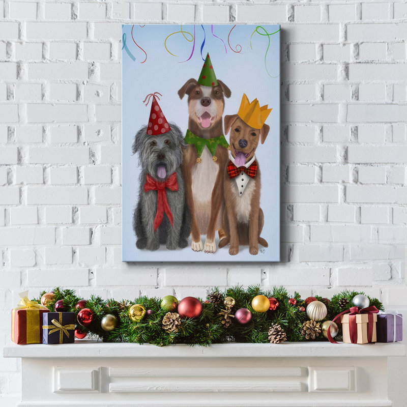 Fêtes de Noël, H 18 po x l 12 po x P 1,5 po