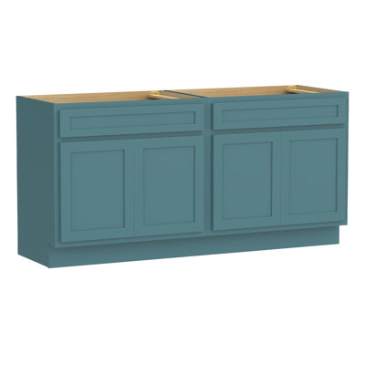 Base de meuble-lavabo double 66 po seulement