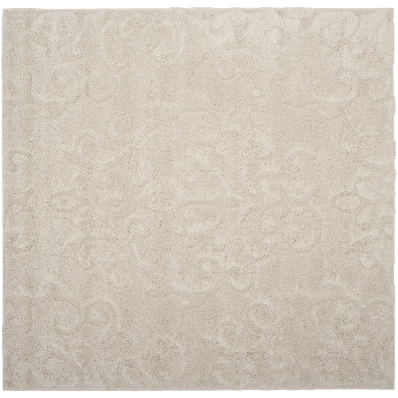 Diederich Florida Shag Performance Floral Rug, Square 6'7"