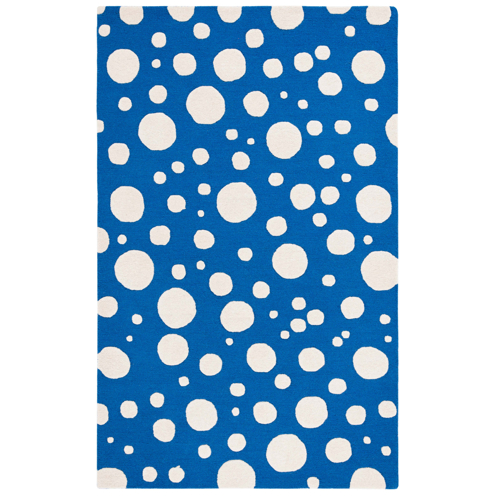 Camey Handmade Cotton Rug, Rectangle 6' x 9'