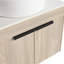 Ensemble de meuble-lavabo 24 po avec lavabo en céramique 24 po Modern Design Float Modern