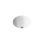 16-1/4 In. Round Undermount Bathroom Sink, No Overflow