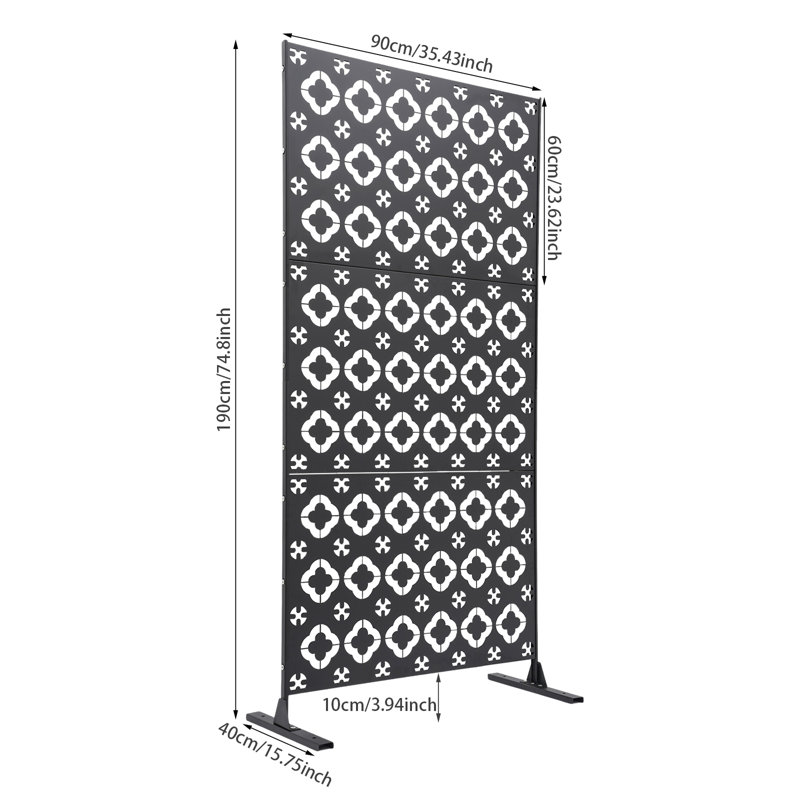 Decorative Panels Privacy Screen