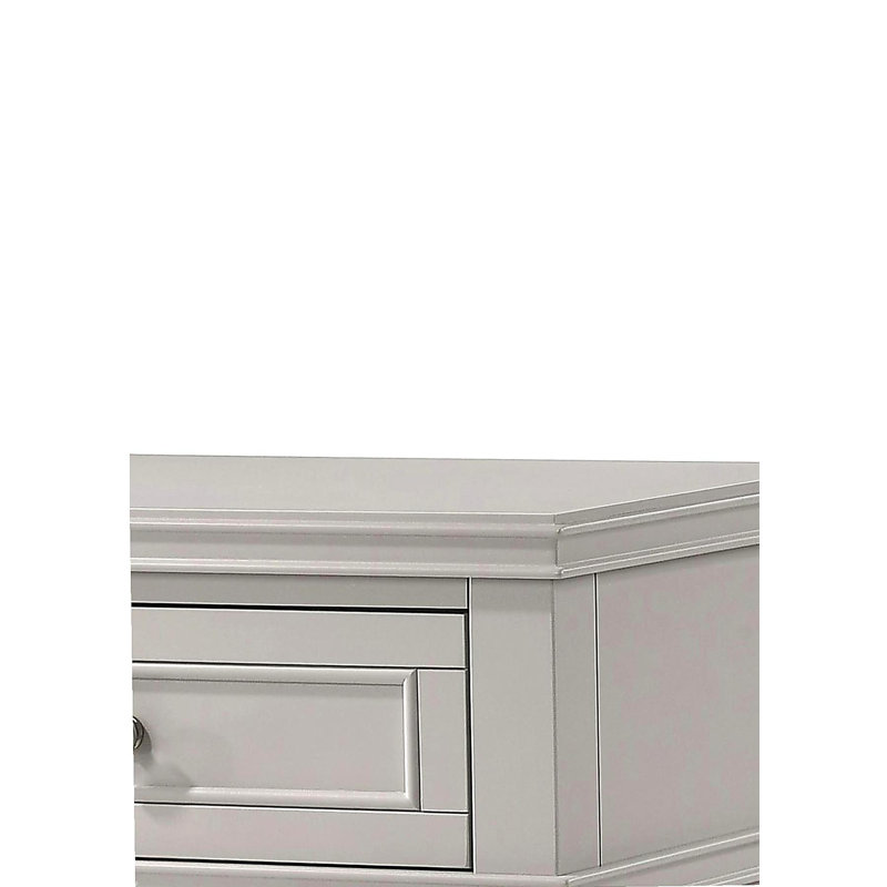 Table de chevet 3 tiroirs avec USB