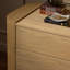 Table de chevet Koyasha - placage Sungkai blond clair
