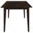 Henin Cappuccino Rectangle Dining Table
