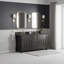 Meuble-lavabo double 72 po avec chargeur sans fil Freepower Brookfield-115070090-115070093