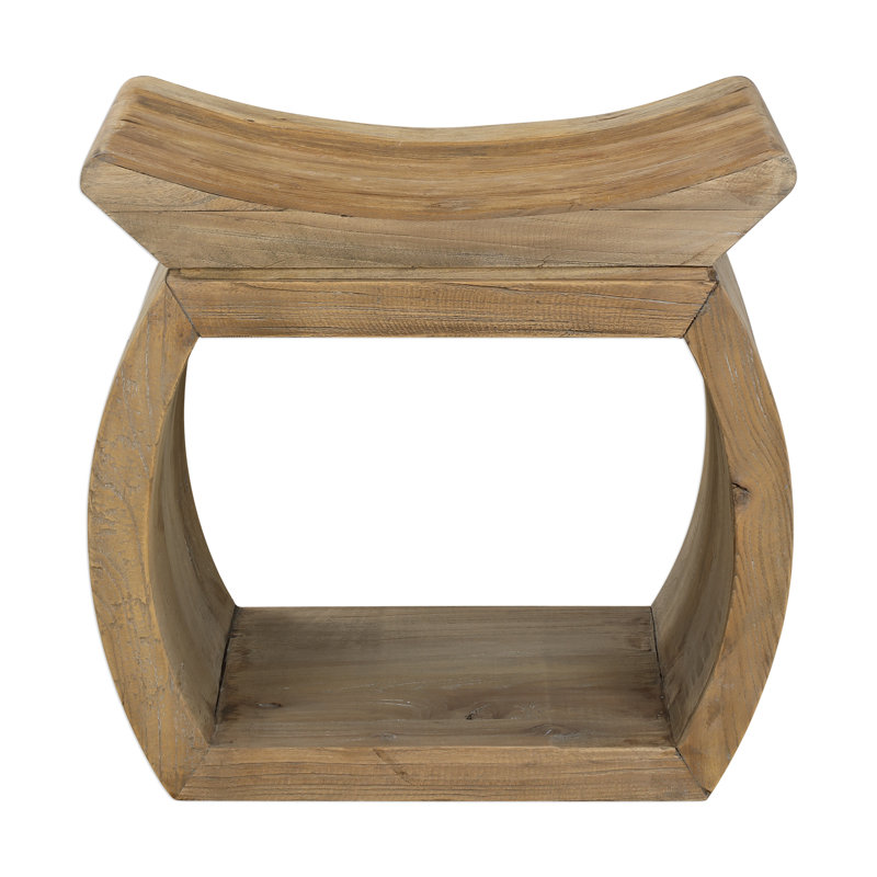 Tabouret d'appoint Lera, H 17 po x l 18 po x P 14 po