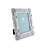 Equestrian Silver Metal Embossed Picture Frame