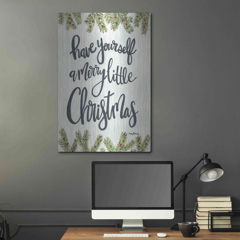 «Have Yourself A Merry Little Christmas» par Sara Baker, H 36 po x l 24 po