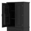 Armoire de rangement pour salle de bain équipée de portes et de tiroirs pour un rangement abondant-419820702