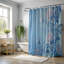 Rideau de douche bleu 1 pièce-1148460893