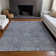 Premium Machine Washable Prisco Blue Rug