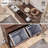 Double Tilt Laundry Basket Cabinet