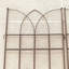 Paquet de 4 treillis de jardin en métal antirouille pour plantes grimpantes, support de fleurs d'extérieur durable et décoration-428660466