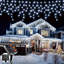 Indoor / Outdoor 400 - Bulb 1000 cm Solar Powered LED Cord String Light