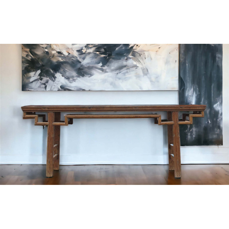 93.7'' W Solid Wood Console Table