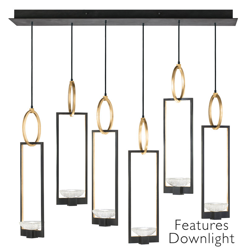 Delphi 12 - Light LED Pendant, Black