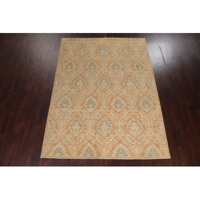 Handmade Wool Oushak Turkish Area Rug 8x11