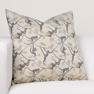 Ernest Hemingway Bushwalk 16 Designer Throw Pillow