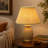 14" Candy Stripe Gathered Empire Yellow Lamp Shade