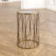 Everett Glass Top End Table