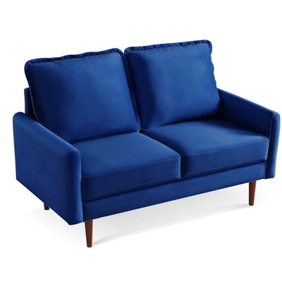 Nakeitha Fabric 56.7'' Reception Loveseat