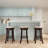 30" Bar Stool, Espresso Finish, Beige Fabric Seat-392449921-392449924