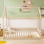 Lits Safe House, lit simple en bois de pin, chambre d'enfant de ferme