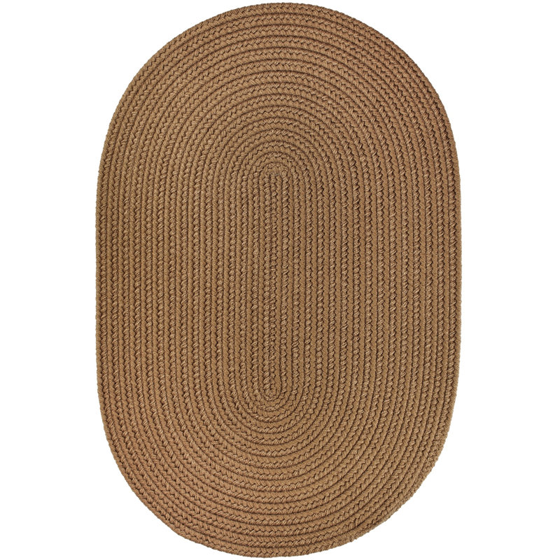 Smyth Synthetic Indoor / Outdoor Rug, Oval 2' x 3'