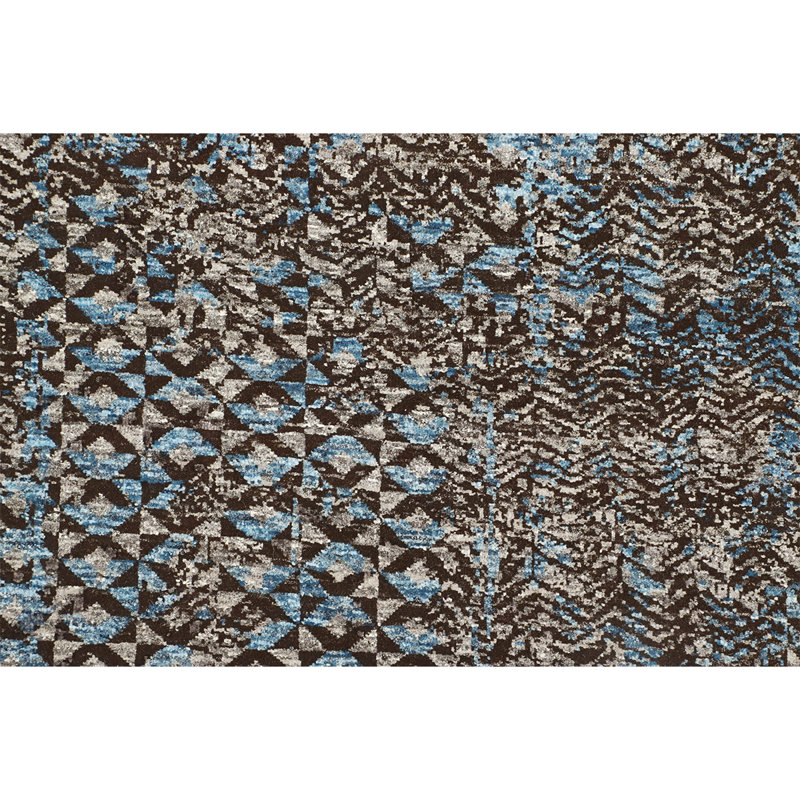 Wool Area Rug, Rectangle 6' x 9'