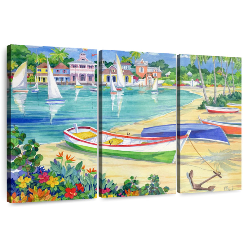 Gillard Market Street Harbor, 28" H x 45" W