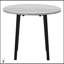 Ensemble de table de salle à manger compact 3 pièces avec abattant, idéal pour les petites cuisines et les espaces de vie modernes-32657563-32657564
