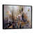Toile avec cadre flottant noir